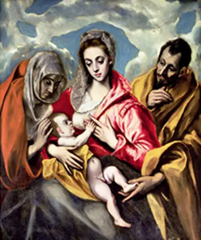 Virgin and Child El Greco